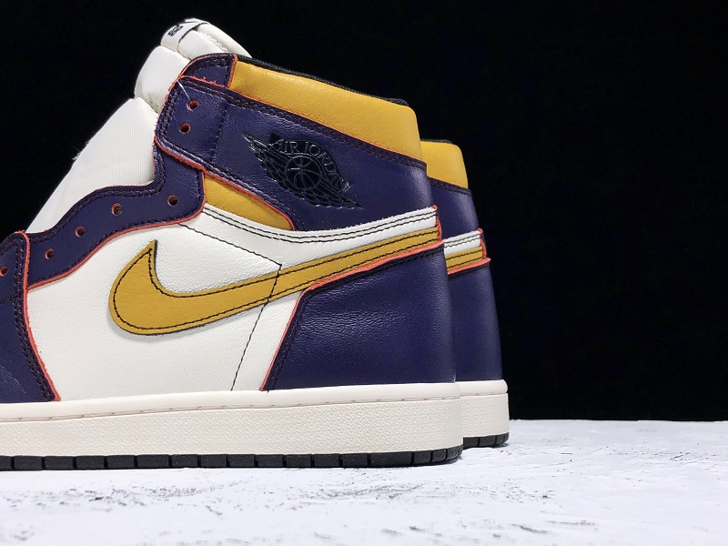 AJ1x Nike Court Purple LA To Chicago